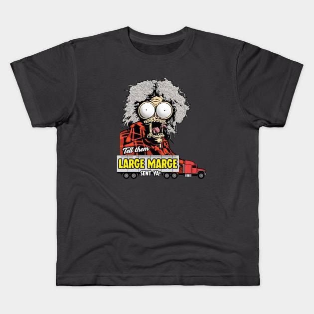 Large Marge Kids T-Shirt by Chewbaccadoll